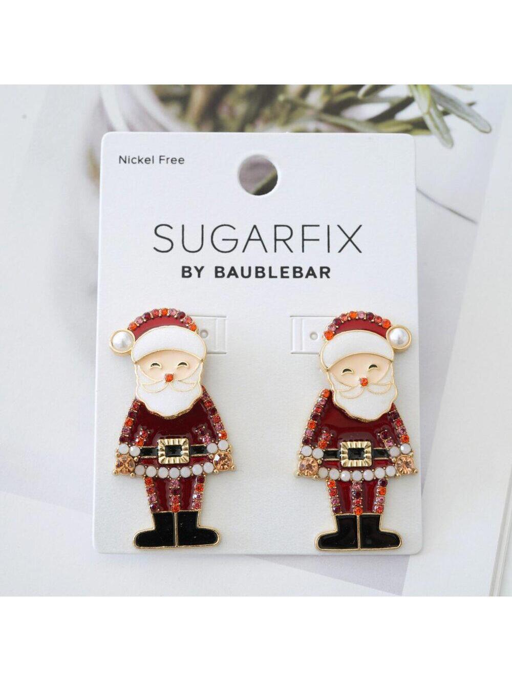 Sugarfix by BaubleBar Santa Claus Drop Earrings